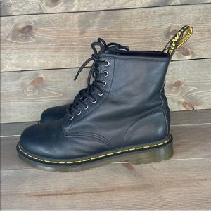 Dr. Martens 1460 Black Leather Lace Up Boots